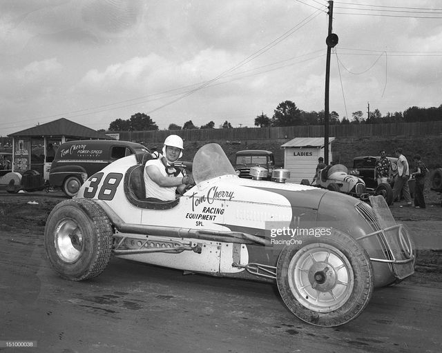Tom Cherry is his race car